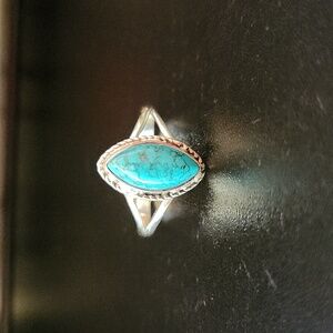 Women's Sterling Silver Turquoise Ring